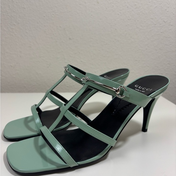 Gucci Horsebit Leather Sandals - Picture 1 of 8